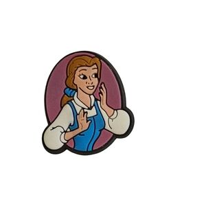4/$8 Shoe Charm for Crocs - Disney Princess Belle Beauty And The Beast
